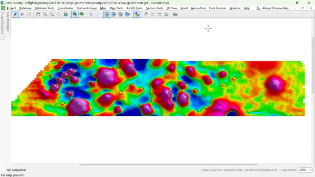 Magnetometer for Drones with UgCS Software