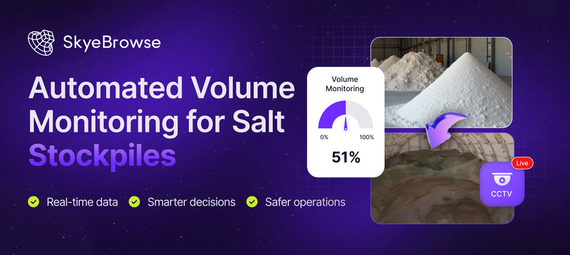 SaltBrowse - Automated Volume Monitoring for Stockpiles