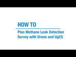 Drone Methane Detection - Pergam TDLAS with UgCS Software